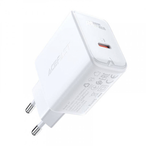 ACEFAST A1 hálózati töltő 1xUSB-C, 20W fehér